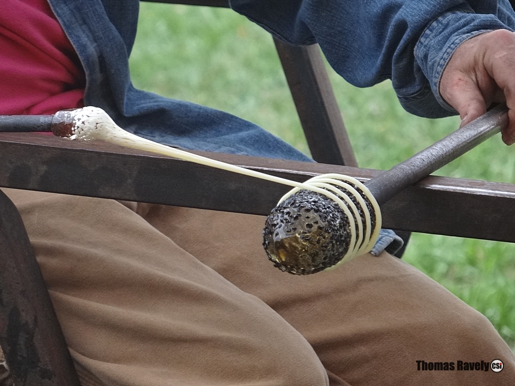 The Arts Park. Glass Blowing May 6, 2015. CSi Photos